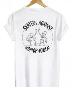 Skaters Against Homophobia T-shirt DAP