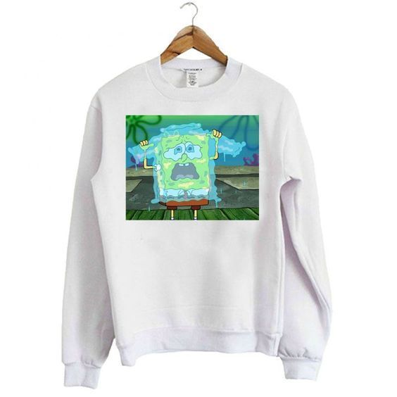 Spongebob Tear Sweatshirt DAP