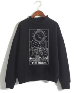 The Moon Tarot Crewneck Sweatshirt DAP