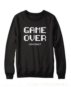 game Over sweatshirt DAP