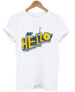 hello dinosaur T-shirt DAP