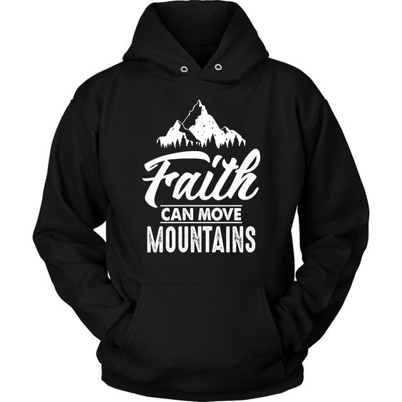 mountains christian faith hoodie DAP