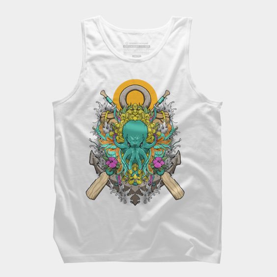 Anchors and Oars Tank Top DAP