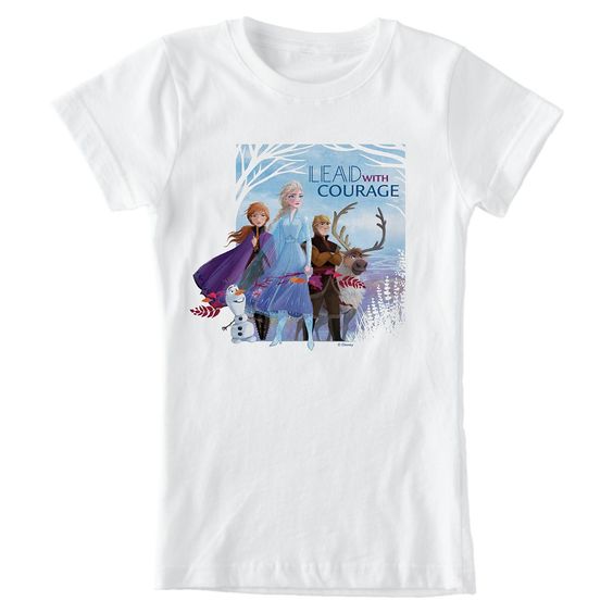 Anna, Elsa & Friends ''Lead with Courage'' T-Shirt DAP