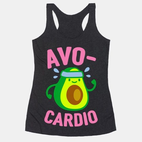 Avocardio Avocado Racerback Tank Top DAP