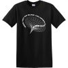 Black Hole Astronomy Adult Mens T-shirt DAP