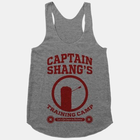 Captain Shang's Training Camp Racerback Tank Top DAP