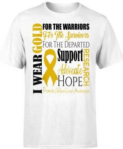 Bad Unisex Sweatshirts DAPChildhood Cancer Awareness Gold For A Child Fight T-shirt DAP