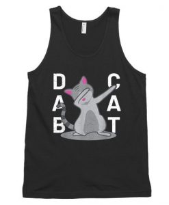 Dab Cat Dabbing Kid Cute Love Crazy Pet Lover Dad Boy Sister Unisex Tank Top DAP