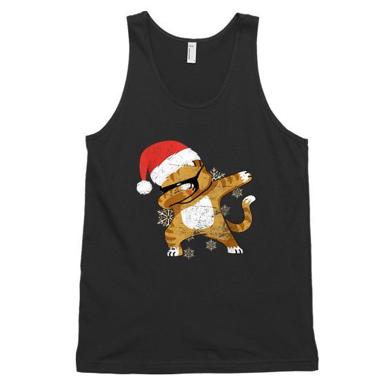 Dabbing Cat Tee Funny Cat Dab Gift Unisex Tank Top DAP