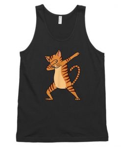 Dabbing Toyger Cat Dab Dance Funny Pet Gift Unisex Tank Top DAP