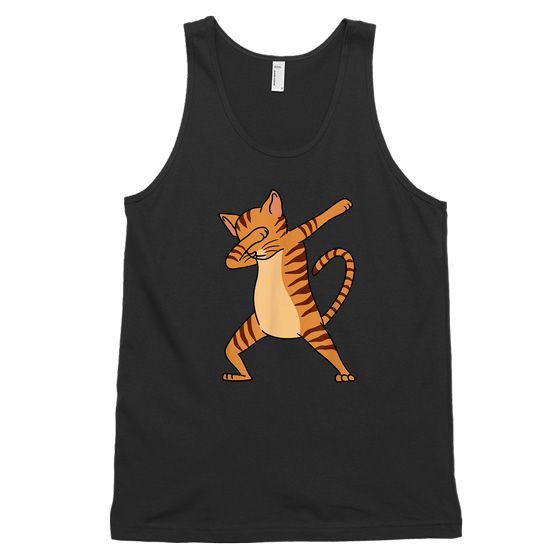 Dabbing Toyger Cat Dab Dance Funny Pet Gift Unisex Tank Top DAP