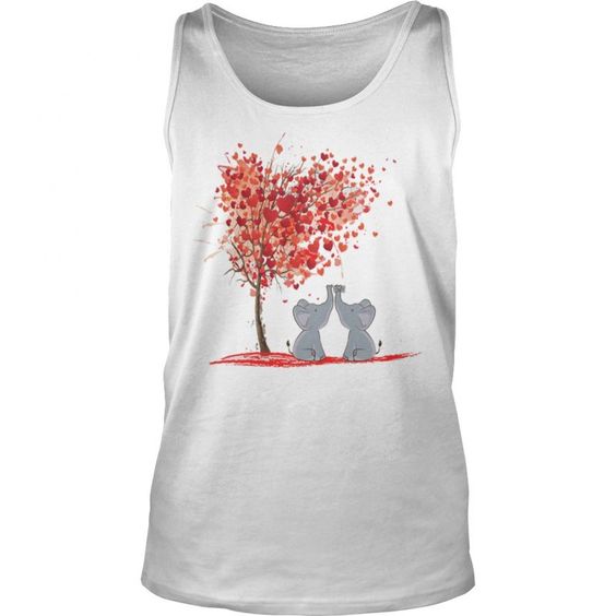 Elephant-Valentine-Shirt-tank-top DAP