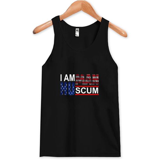 I Am Human Scum Tank Top DAP