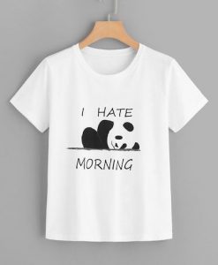 I Hate Morning T Shirt DAP