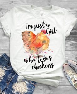 IM JUST A GIRL Tshirt DAP