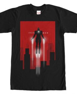 Iron Man City Take Off T-Shirt DAP