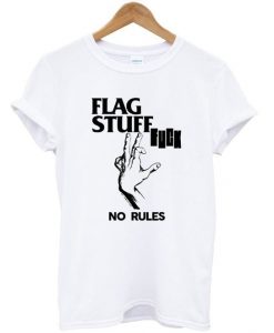 Kristen Stewart Flag Stuff No Rules T-shirt DAP