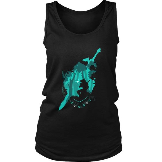 Legend Of Zelda Song Of Time Women's Tank Top DAP