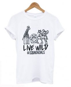 Live Wild Zoo T shirt DAP