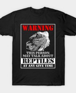 Lizard Bearded Dragon Reptile Iguana Gecko Zoo T-Shirt DAP