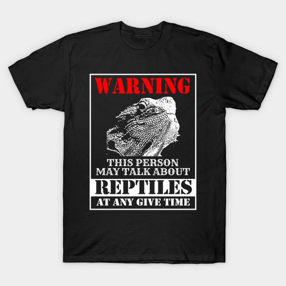 Lizard Bearded Dragon Reptile Iguana Gecko Zoo T-Shirt DAP