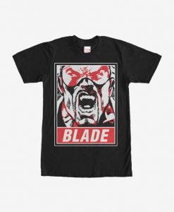 Marvel Blade Poster T-Shirt DAP