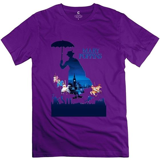 Mary Poppins2 Round Neck T-Shirts DAP