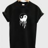 Melting yinyang t-shirt DAP