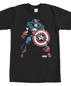 Men's - Captain America Tshirt DAP