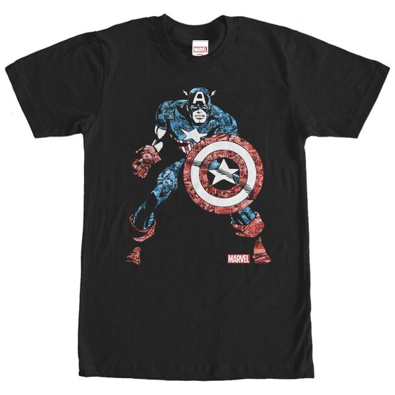 Men's - Captain America Tshirt DAP