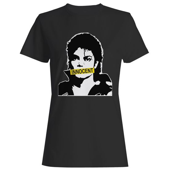 Michael Jackson Innocent Woman's T-Shirt DAP