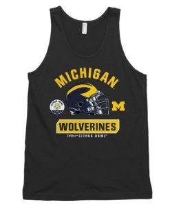 Michigan Wolverines Fanatics Branded 2020 Citrus Bowl Bound Spike Unisex Tank TopDAP