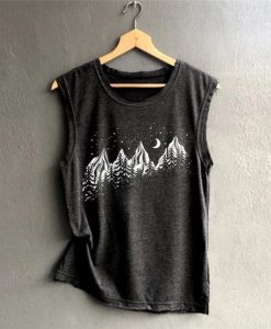 Mountain Scenery Muscle Tank DAP