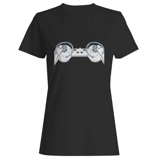 Nipple Twister Game Controller Remote Tee Controller Woman's T-Shirt DAP