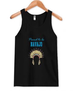 Proud to be Navajo Headdress Tank Top DAP