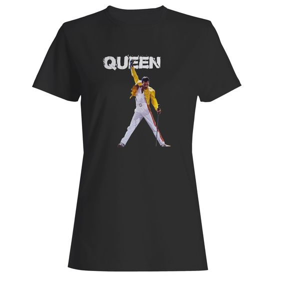 Queen Freddie Mercury Bohemian Rhapsody Art Woman's T-Shirt DAP