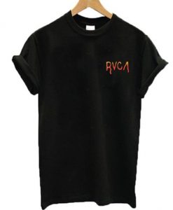 RVCA font t-shirtDAP