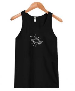 Ribbed Planet Star Tank top DAP