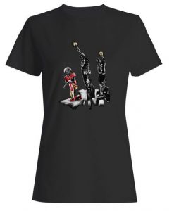 Salute Colin Kaepernick And The 1968 Olympics Woman's T-Shirt DAP