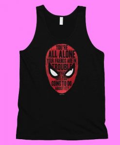 Spider Man Face Tank top DAP