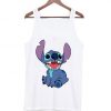 Stitch White Tank-top DAP