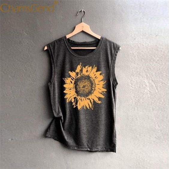 Sunflower Tank Top DAP