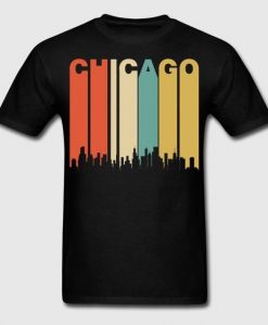 This retro style Chicago T-Shirt DAP