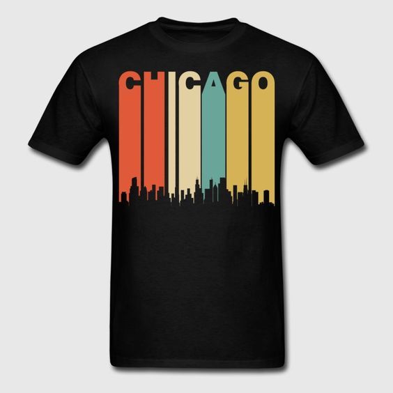 This retro style Chicago T-Shirt DAP
