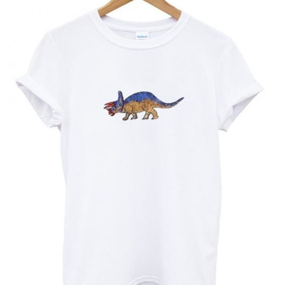 Triceratops dinosaur island t-shirt DAP
