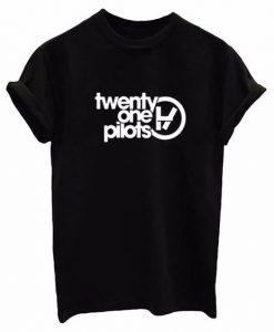 Twenty One Pilots Letters Print Casual Short Sleeve T-shirt DAP