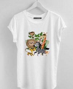 ZOO ANIMALS Tshirt da