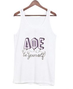 be yourself AQE tank top DAP