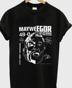 mayweather mcgregor t-shirtDAP